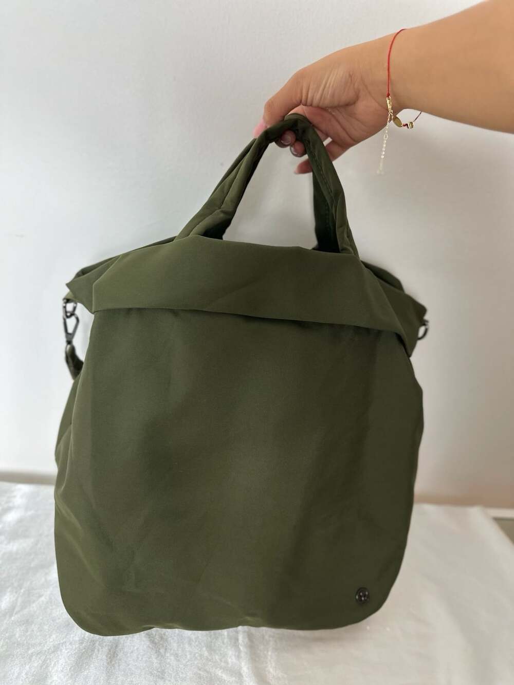 Lululemon On My Level Tote Bag Green